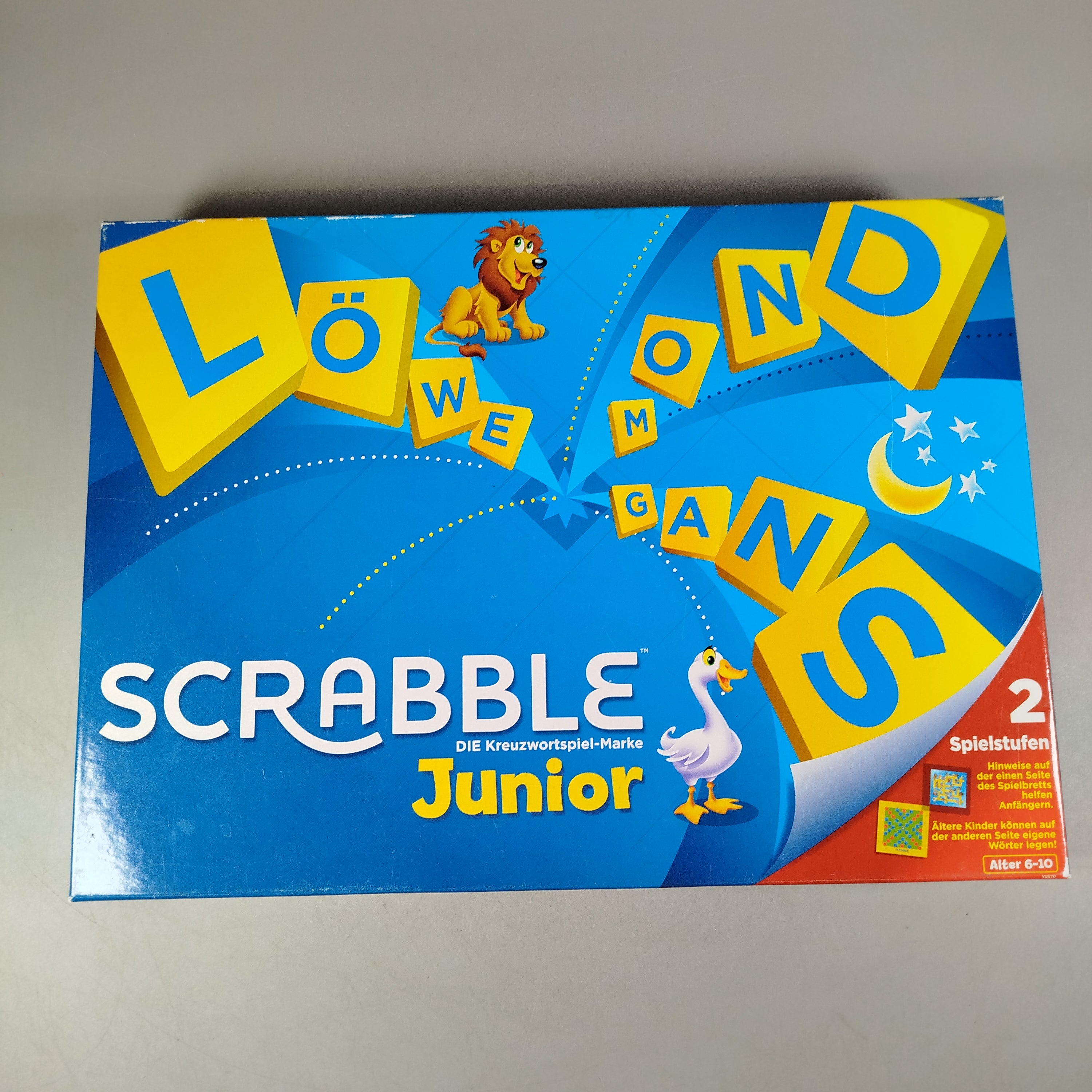 Mattel Scrabble Junior Brettspiel, wie neu, ab 6 7 8 Jahre | ✅ geprüft